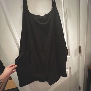 Comfortable Torrid terrycloth swim coverup romper